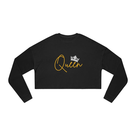 Women's Queen Cropped Sweatshirt