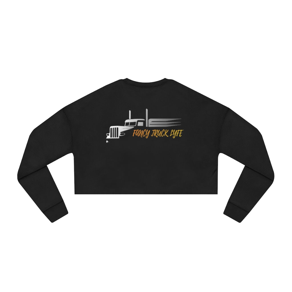 Women's Queen Cropped Sweatshirt