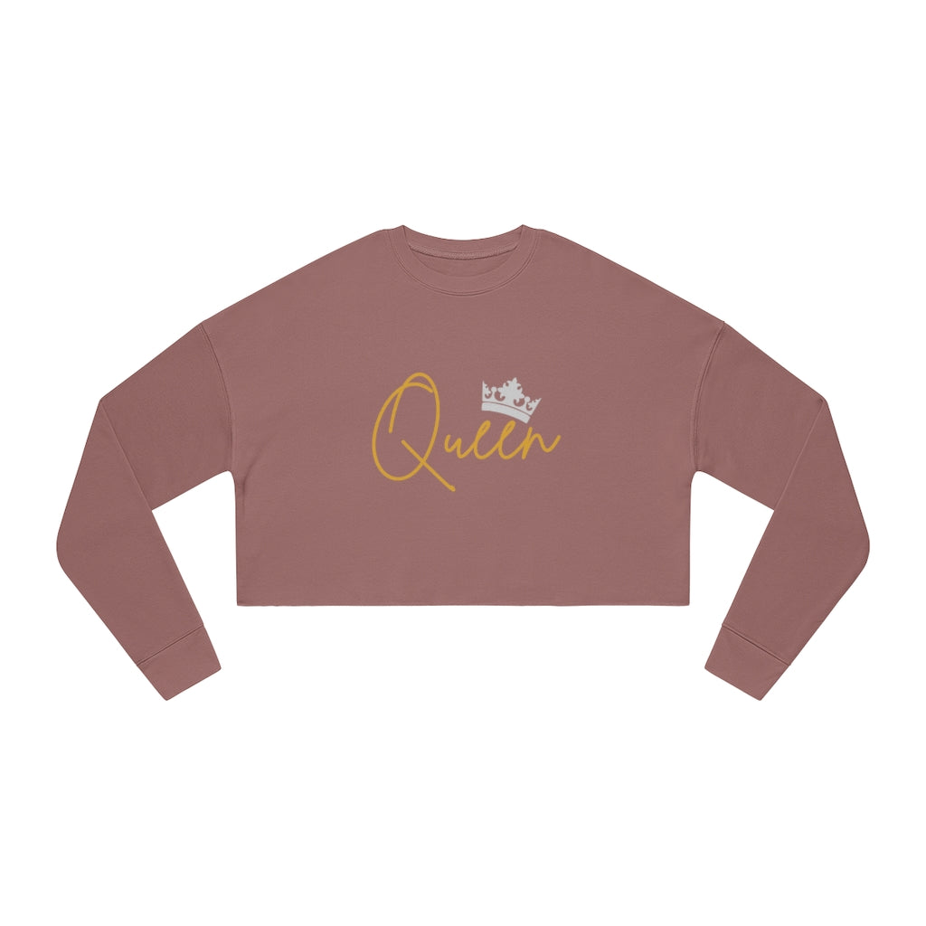 Women's Queen Cropped Sweatshirt